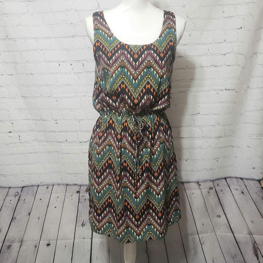 Francesca's Blue Rain NWT Sz Med Hi-Low Dress